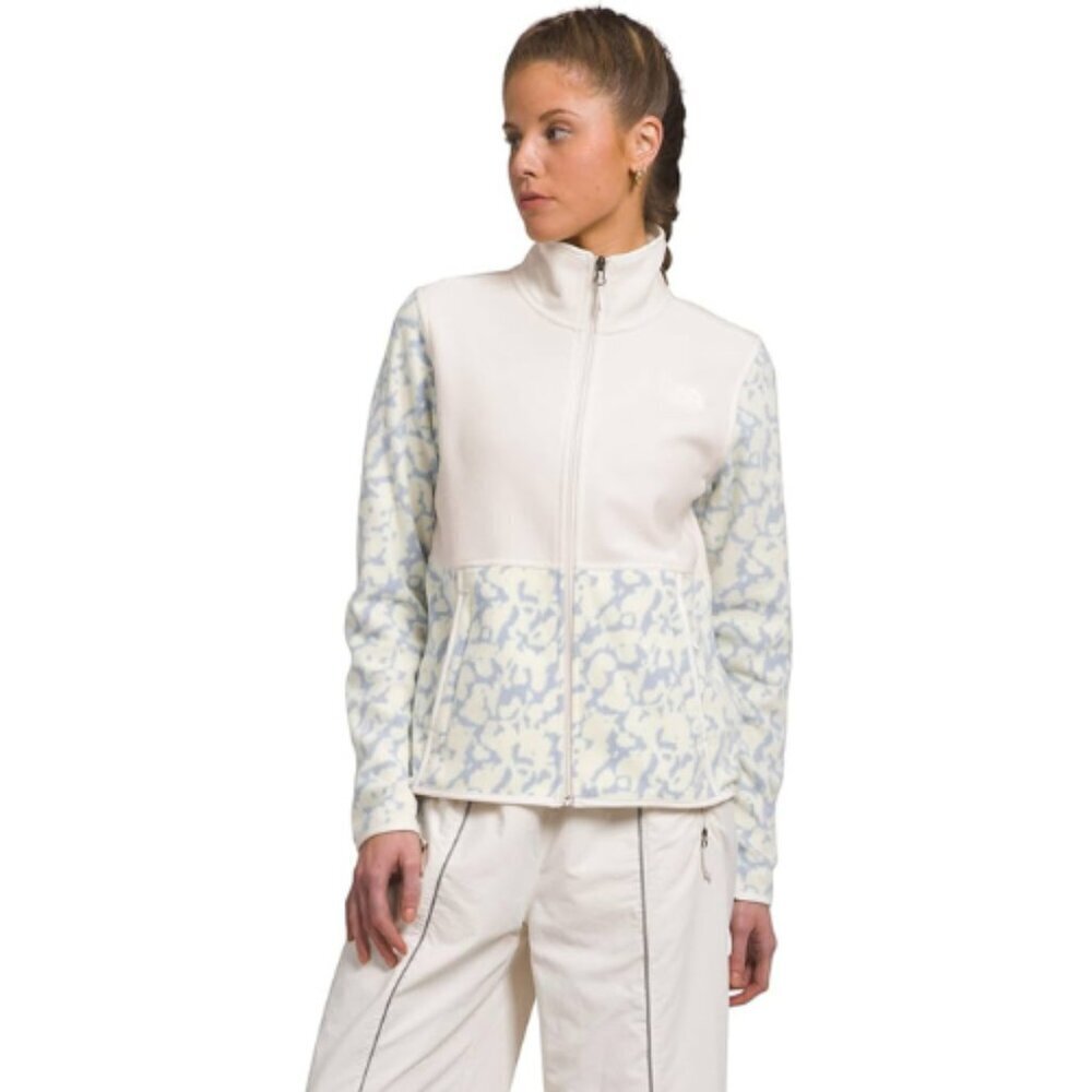 The North Face Womens Small Alpine Polartec 100 1/4 Zip Cowl Neck